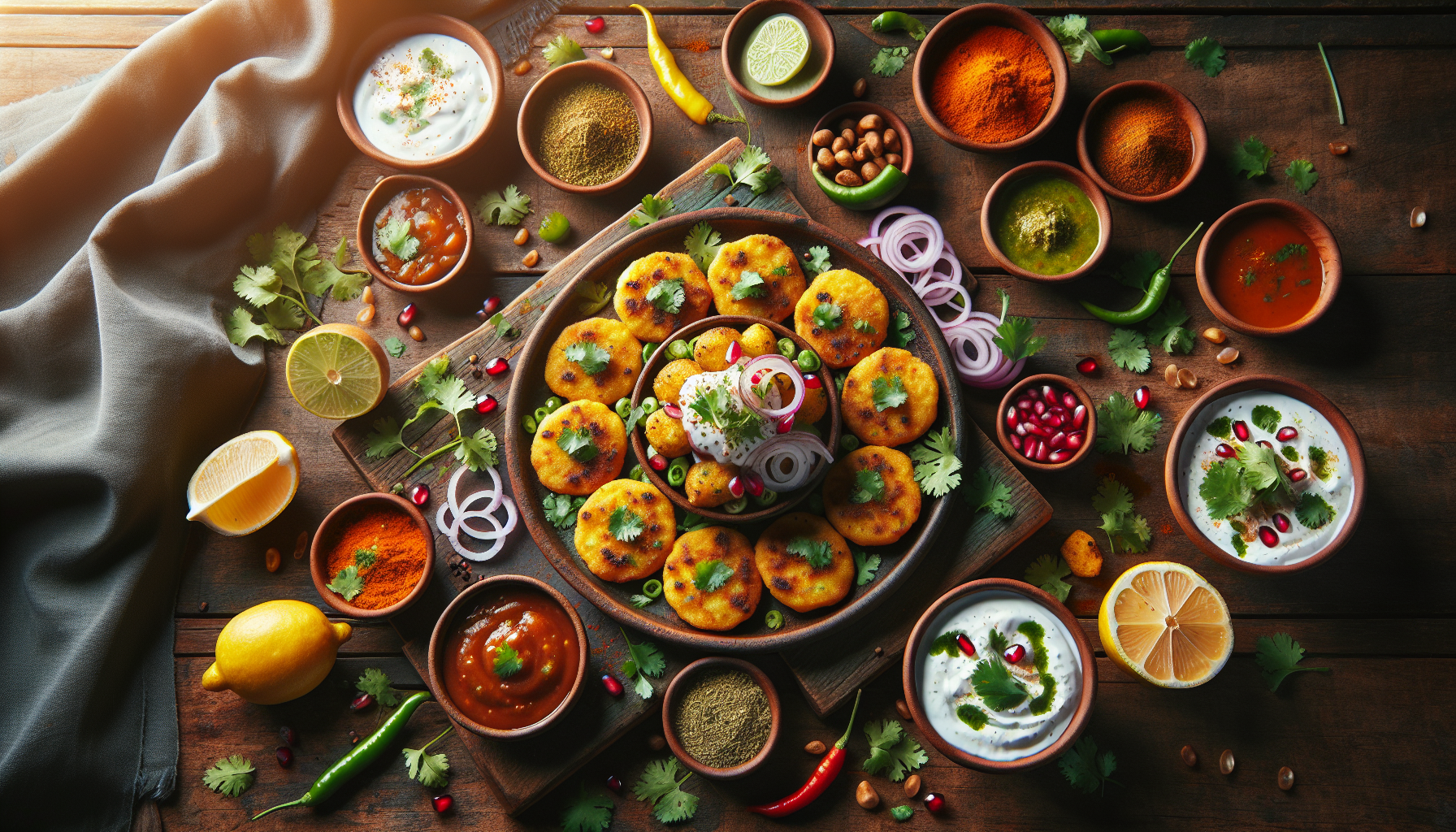 बाज़ार से बेहतर घर पर बनाएं स्वादिष्ट और चटपटी आलू टिक्की चाट का मज़ा