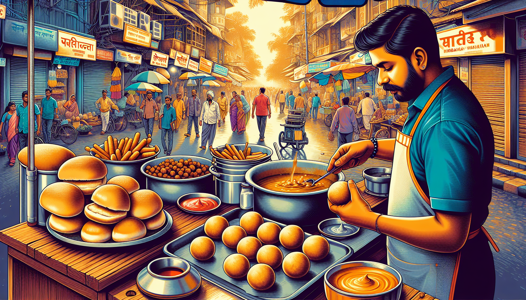 मुंबई की सड़कों का स्वादिष्ट वड़ा पाव: घर पर कैसे बनाएं आसानी से