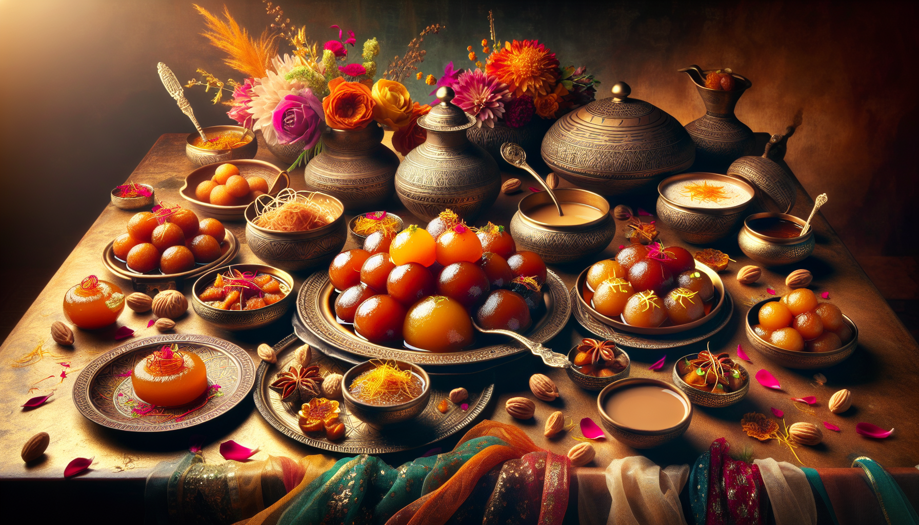 गुलाब जामुन के व्यंजनों में विविधता और परिपूर्णता का स्वादिष्ट संसार