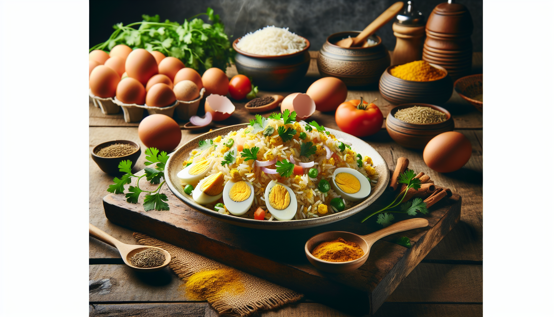 अंडा पुलाव रेसिपी: घर में बनाएं स्वादिष्ट और पौष्टिक झटपट डिश