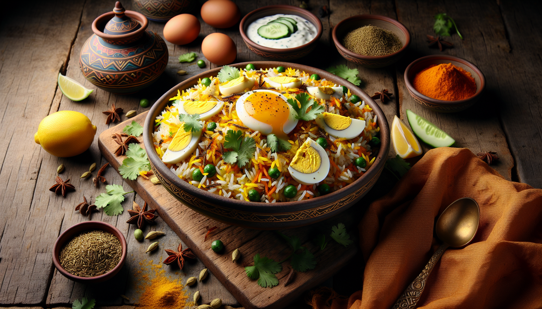 अंडा बिरयानी: स्वादिष्ट और पौष्टिक भोजन की आसान रेसिपी