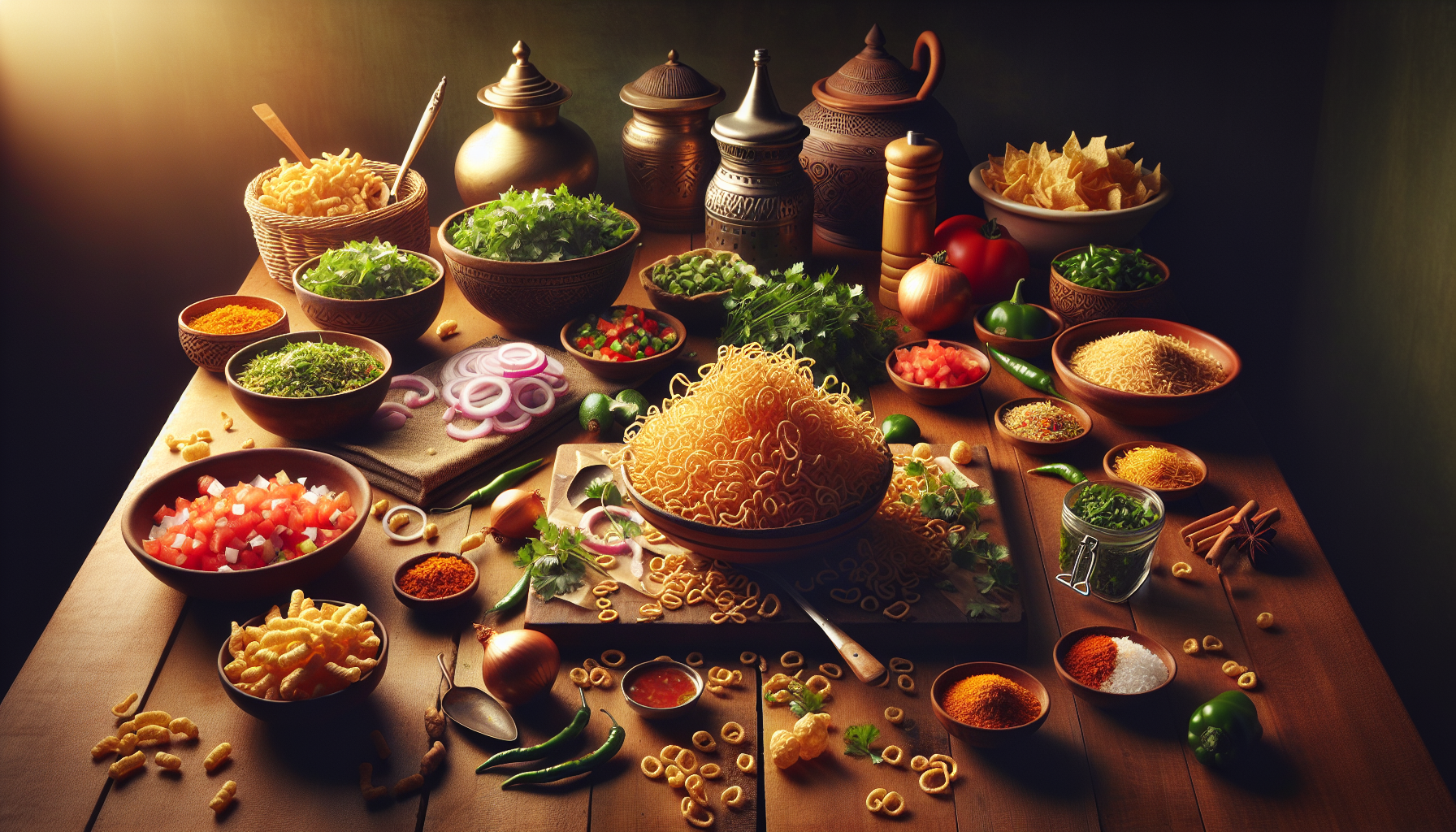 बनाएं क्रिस्पी सेव के साथ स्वादिष्ट भेल पुरी: घर पर आसान तरीका