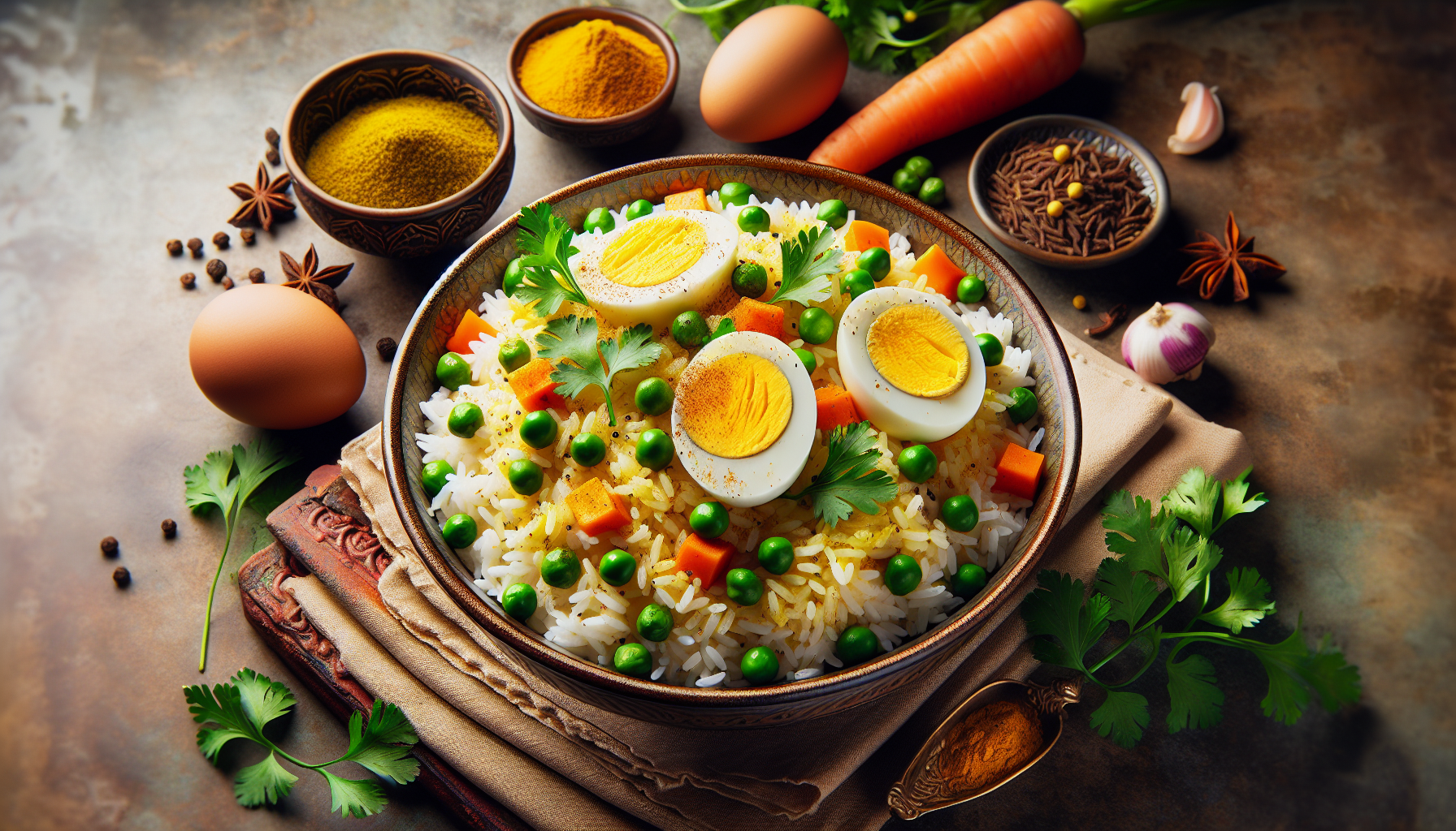 अंडा पुलाव रेसिपी: घर पर बनाएं लाजवाब स्वाद और पोषण से भरपूर अंडा पुलाव