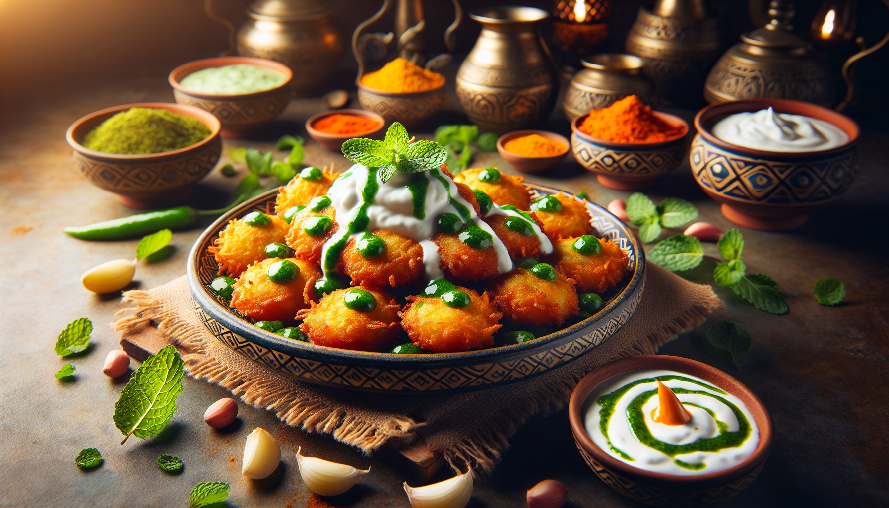 दही और पुदीने की चटनी के साथ घर पर बनाएं स्वादिष्ट आलू टिक्की चाट